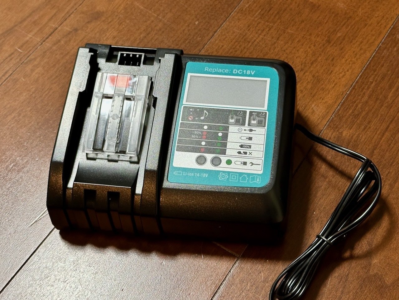 マキタ 充電器 純正 DC18SD 静音 7.2〜18V スライド式バッテリー