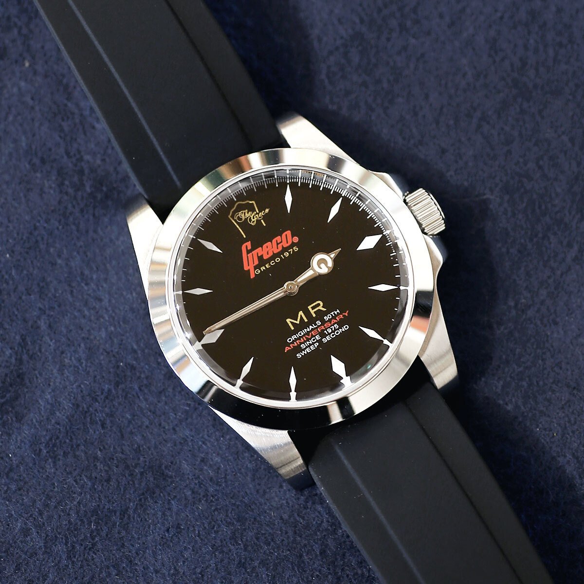 グレコ・オリジナル・モデルの誕生50周年を記念した限定オリジナル時計