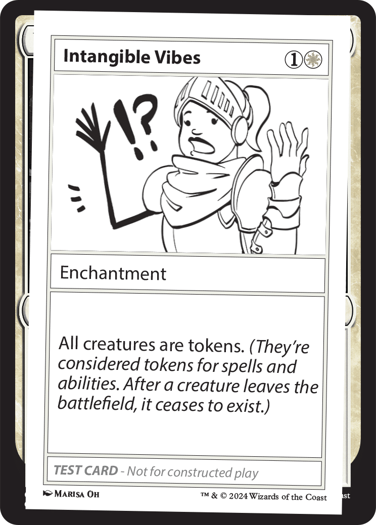 MTG】【白】ミステリーブースター2のプレイテスト・カードを見