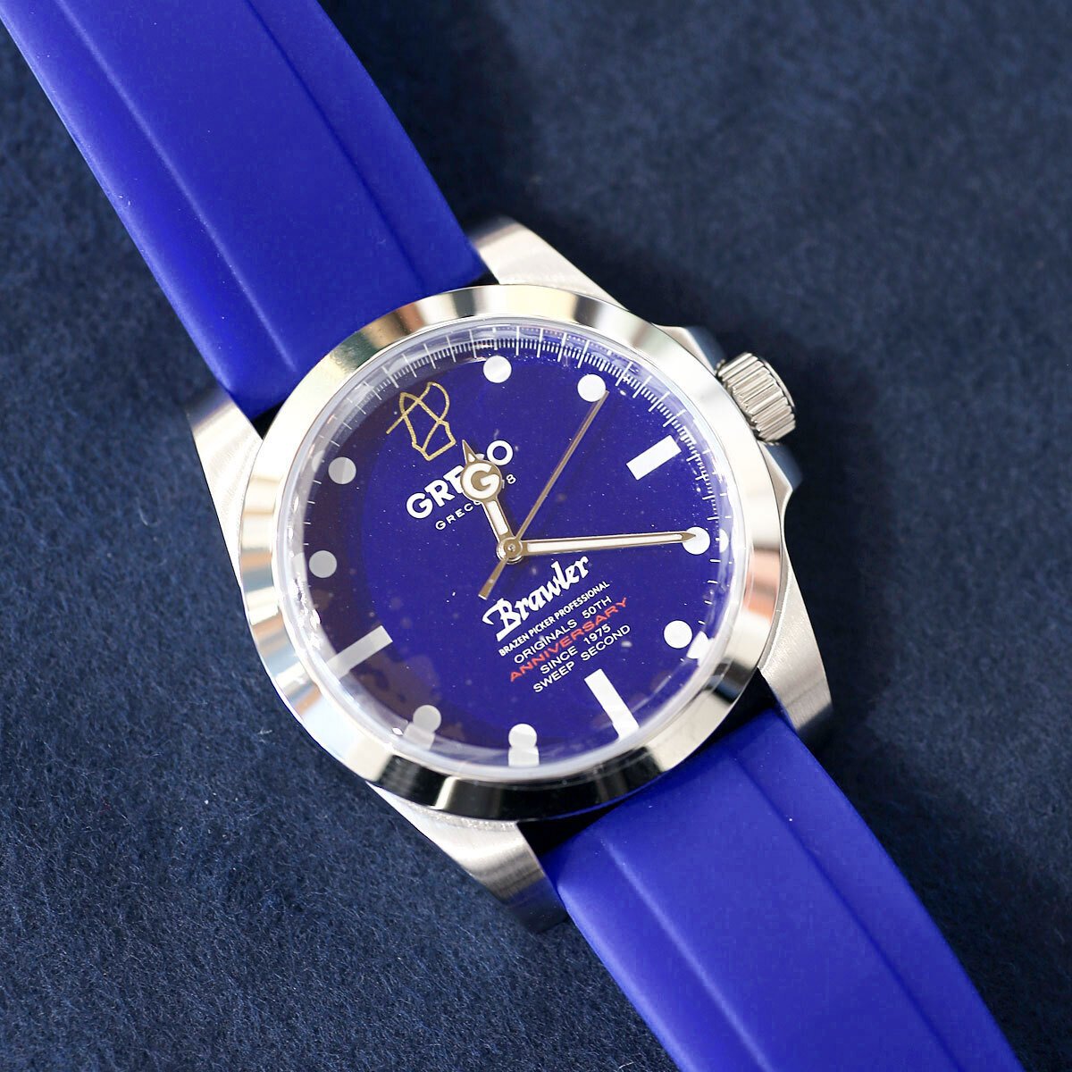 グレコ・オリジナル・モデルの誕生50周年を記念した限定オリジナル時計