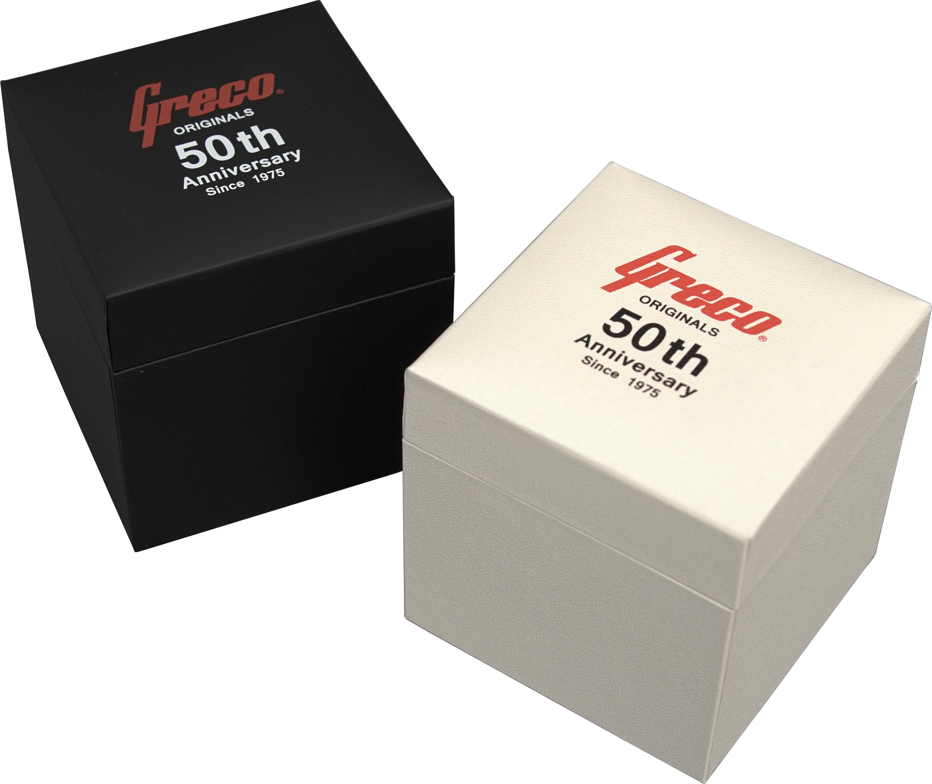 グレコ・オリジナル・モデルの誕生50周年を記念した限定オリジナル時計