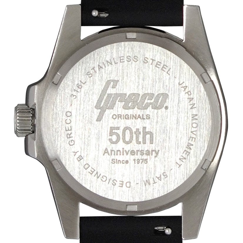 グレコ・オリジナル・モデルの誕生50周年を記念した限定オリジナル時計