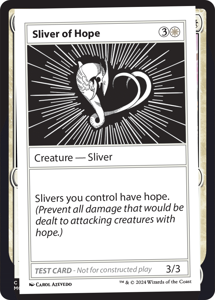 MTG】【白】ミステリーブースター2のプレイテスト・カードを見