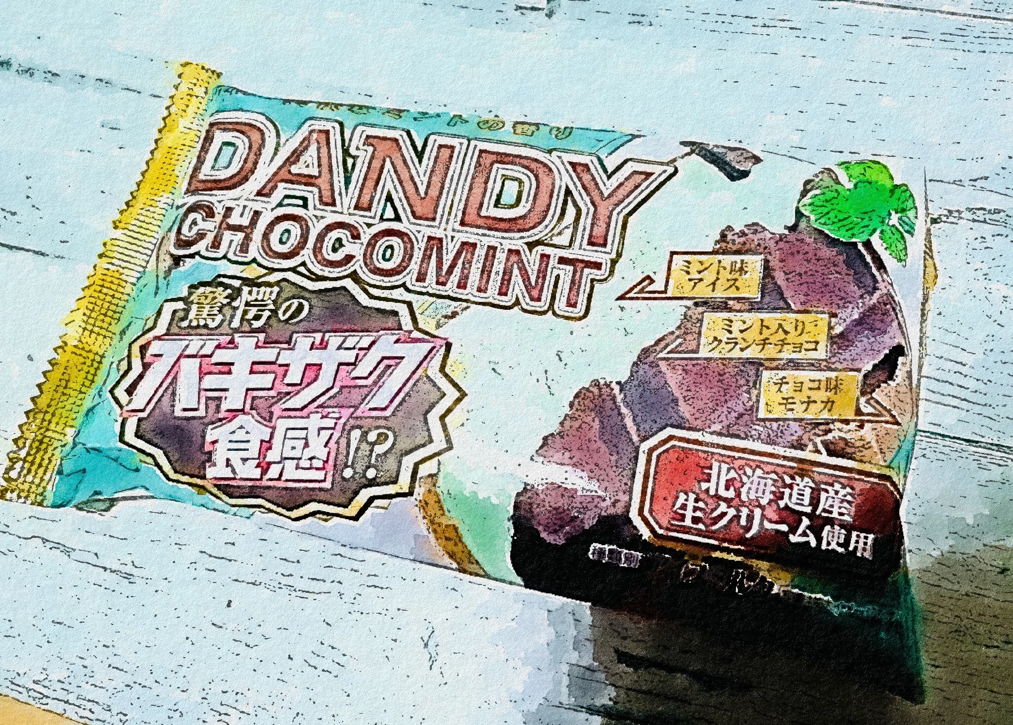 日記-チョコミント｜よもぎ望