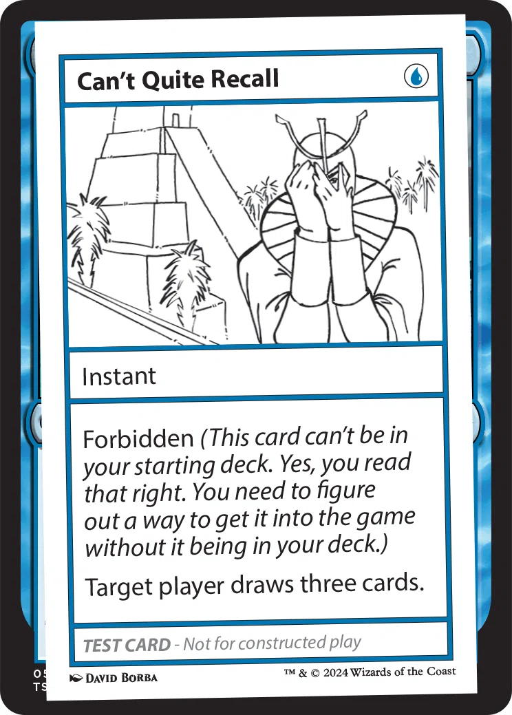 MTG】【青】ミステリーブースター2のプレイテスト・カードを見ていこう