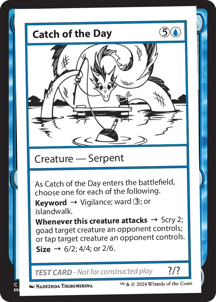 MTG】【青】ミステリーブースター2のプレイテスト・カードを見ていこう