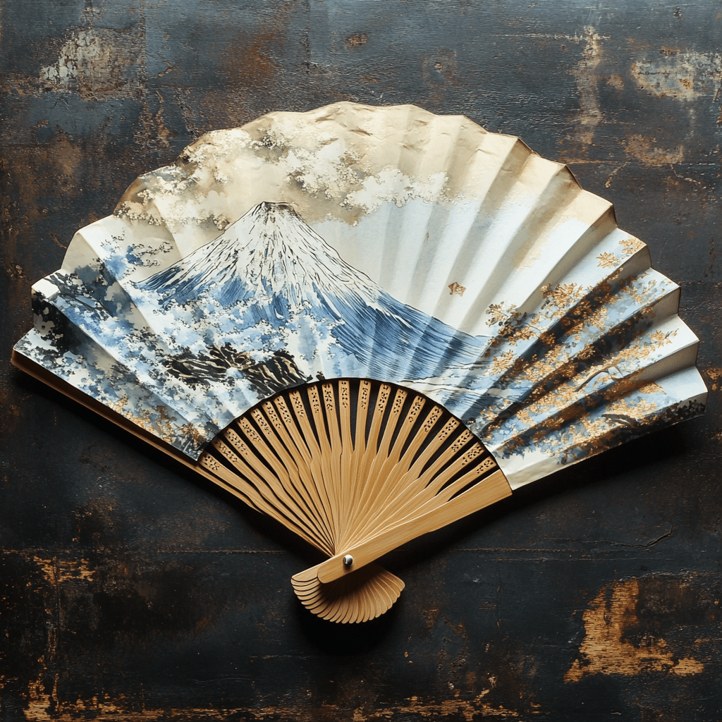 386 AI実験_俳句の解釈 「富士の風や扇にのせて江戸土産」松尾芭蕉（AI