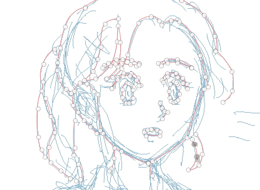 素人がデジタルで漫画を描いてみる(10)：その後の私の線｜ほげほげ
