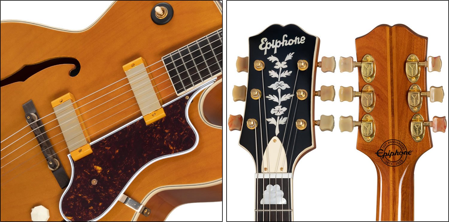 エピフォン150周年を記念して往年の名器「Zephyr DeLuxe Regent