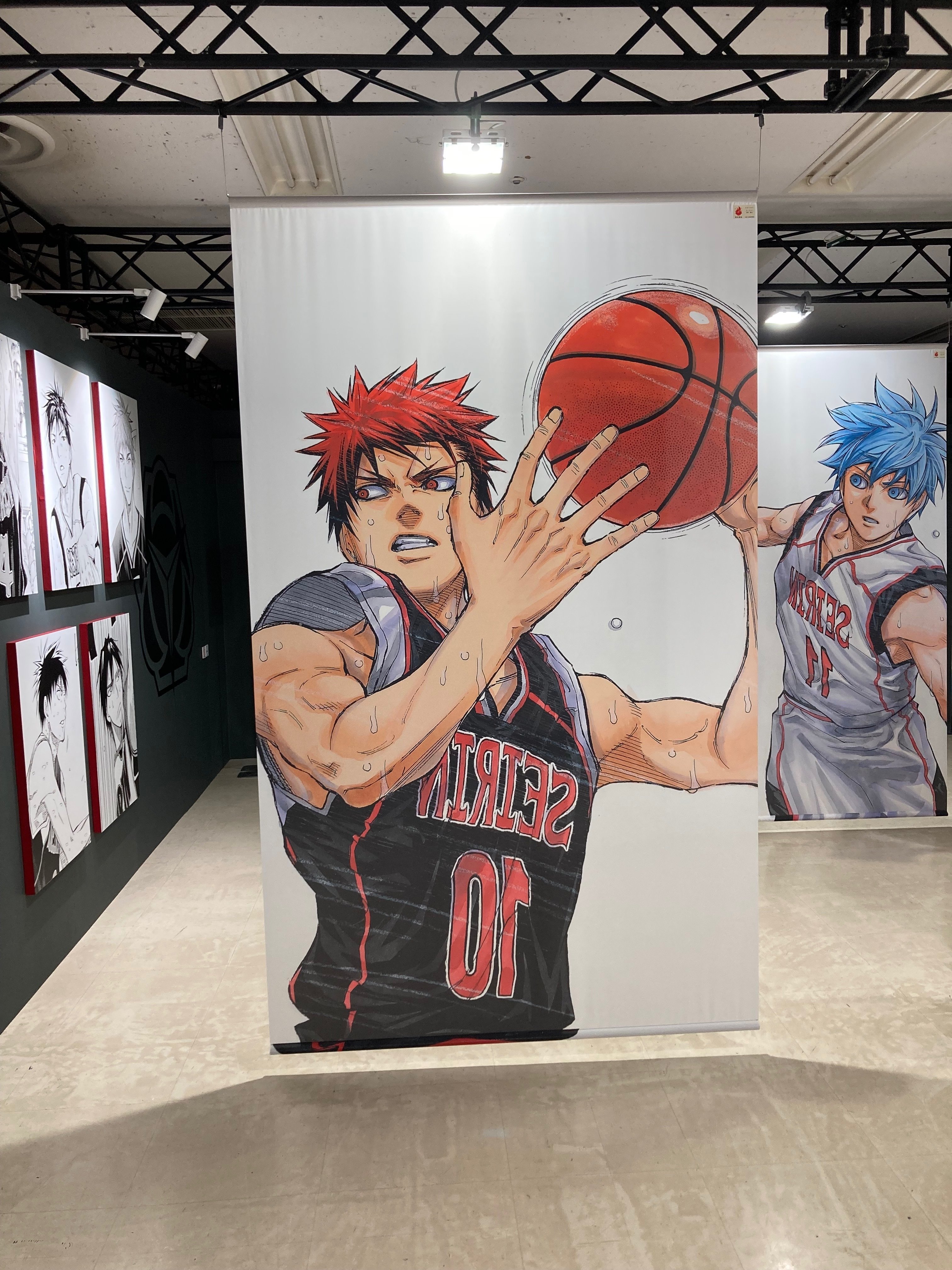 黒子のバスケ　アニメ原画展　入場特典式紙　黒子、火神 Amazon.co.jp: 黒バス アニメ原画展 入場特典 色紙 黒子テツヤ
