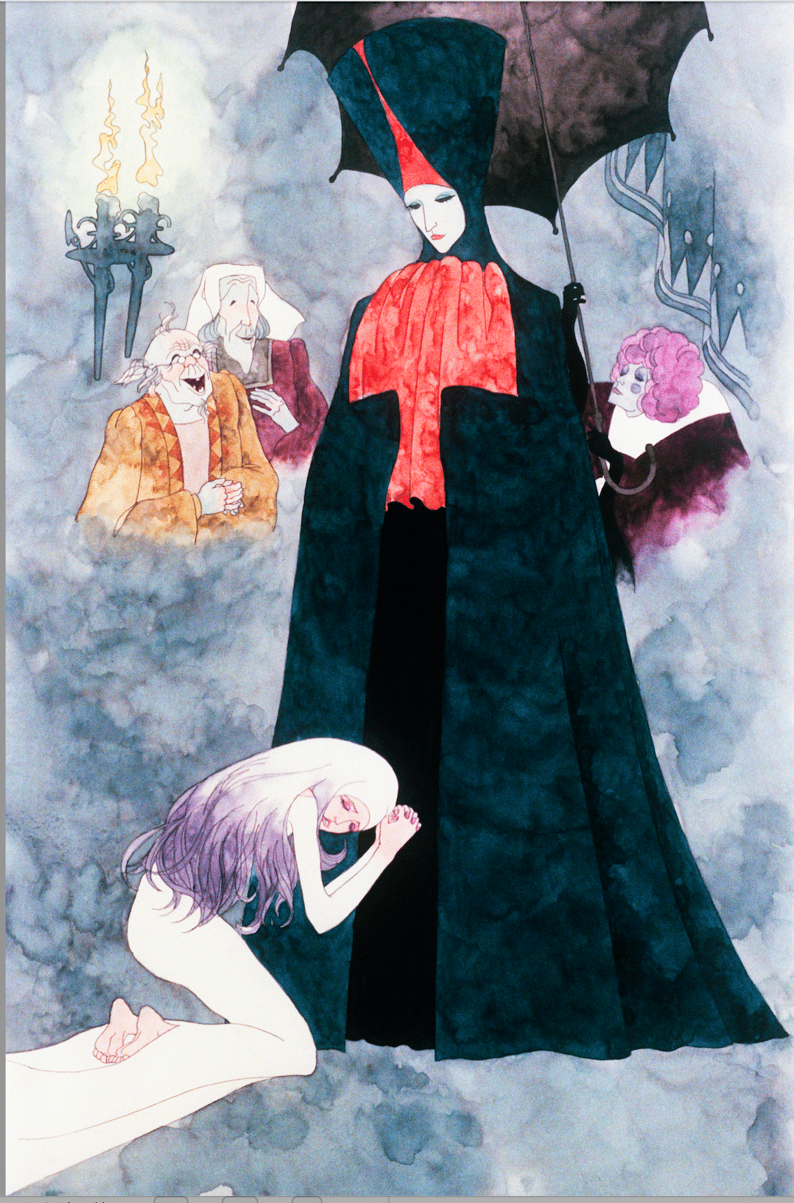 哀しみのベラドンナ』失われた美術原画復元計画（第2章）｜竹熊