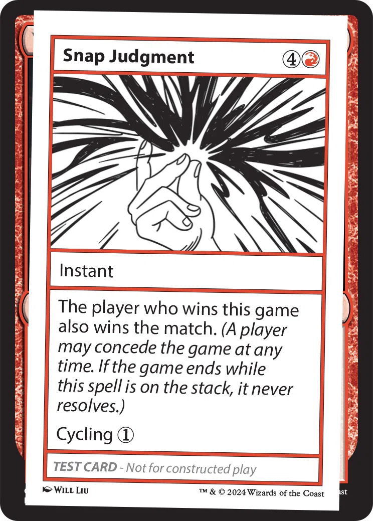 MTG】【赤】ミステリーブースター2のプレイテスト・カードを見ていこう MTG】【赤】ミステリーブースター2のプレイテスト・カードを見ていこう