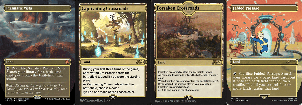 MTG　初代アリーナランド　基本土地　5種まとめ売り プロモアーカイブ 第52回 ARENAプロモその1