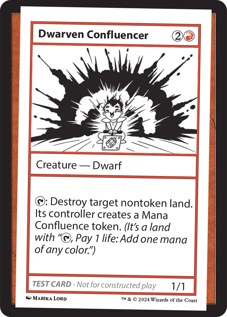 MTG】【赤】ミステリーブースター2のプレイテスト・カードを見ていこう