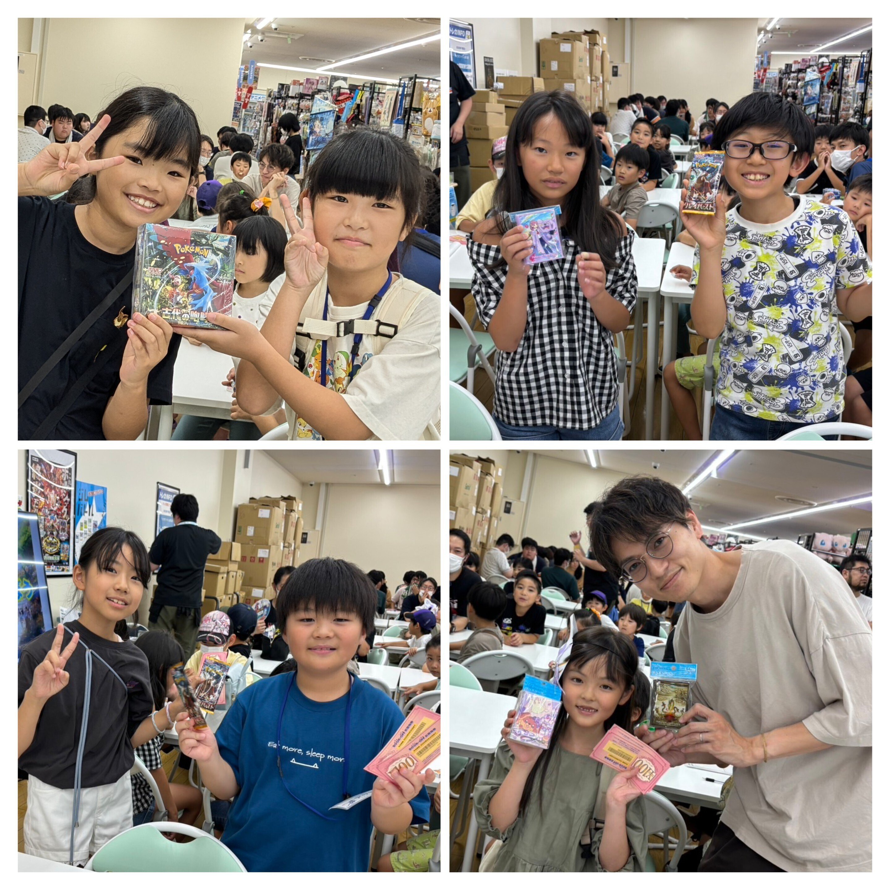 第7回ポケカで遊ぼう・開催レポート(2024/8/10)｜アマイ＠山形ポケカ親子