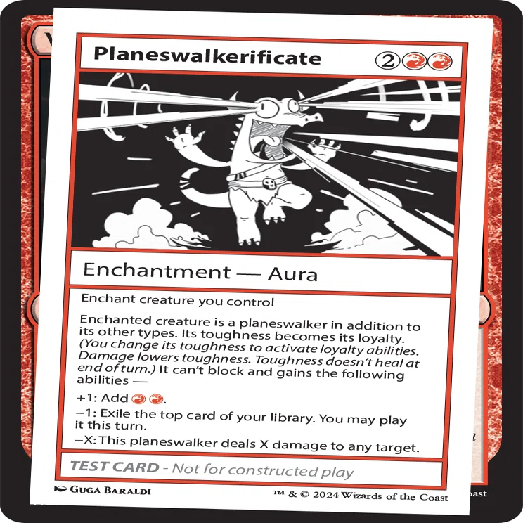 MTG】【赤】ミステリーブースター2のプレイテスト・カードを見ていこう