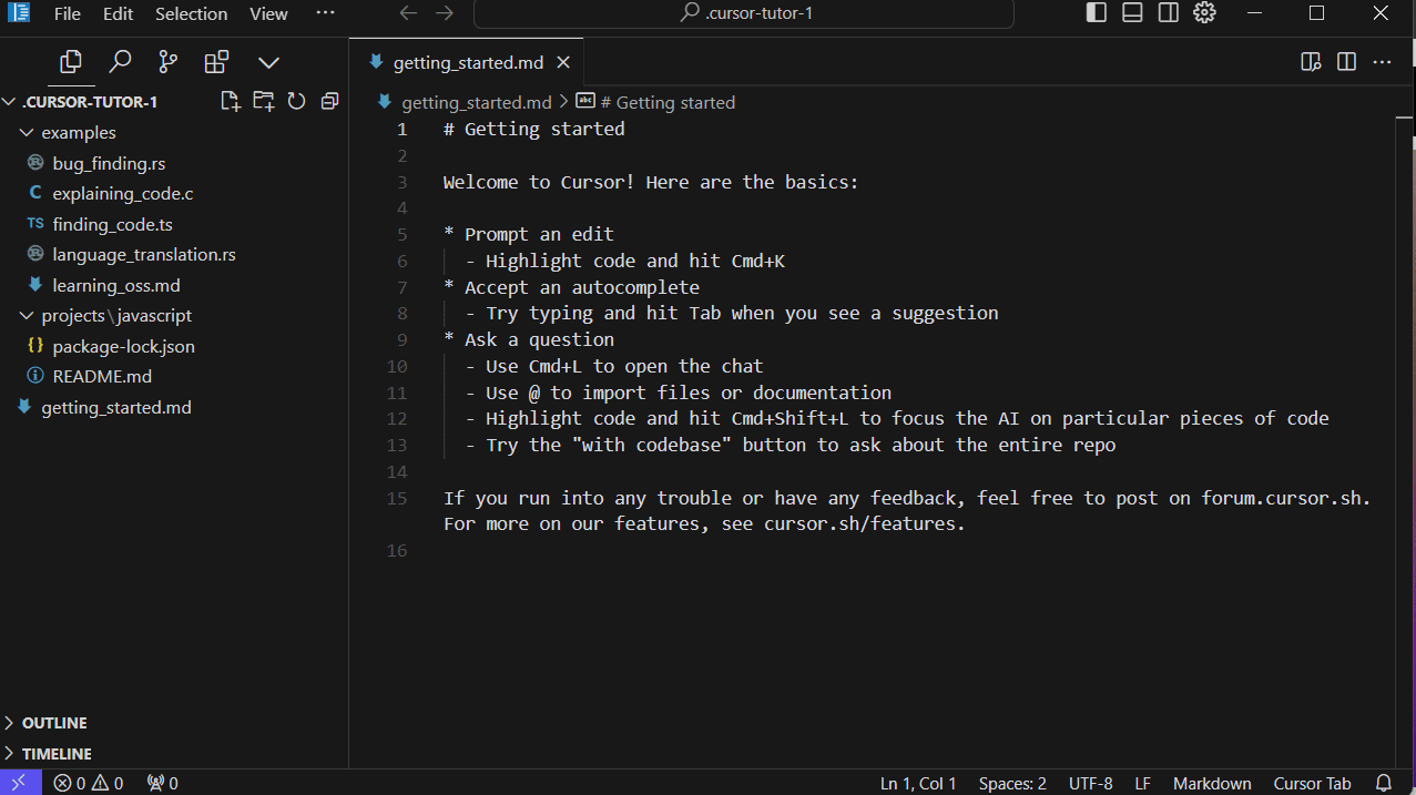 Cursorを使って、Pythonの勉強をしよう|ふーみん