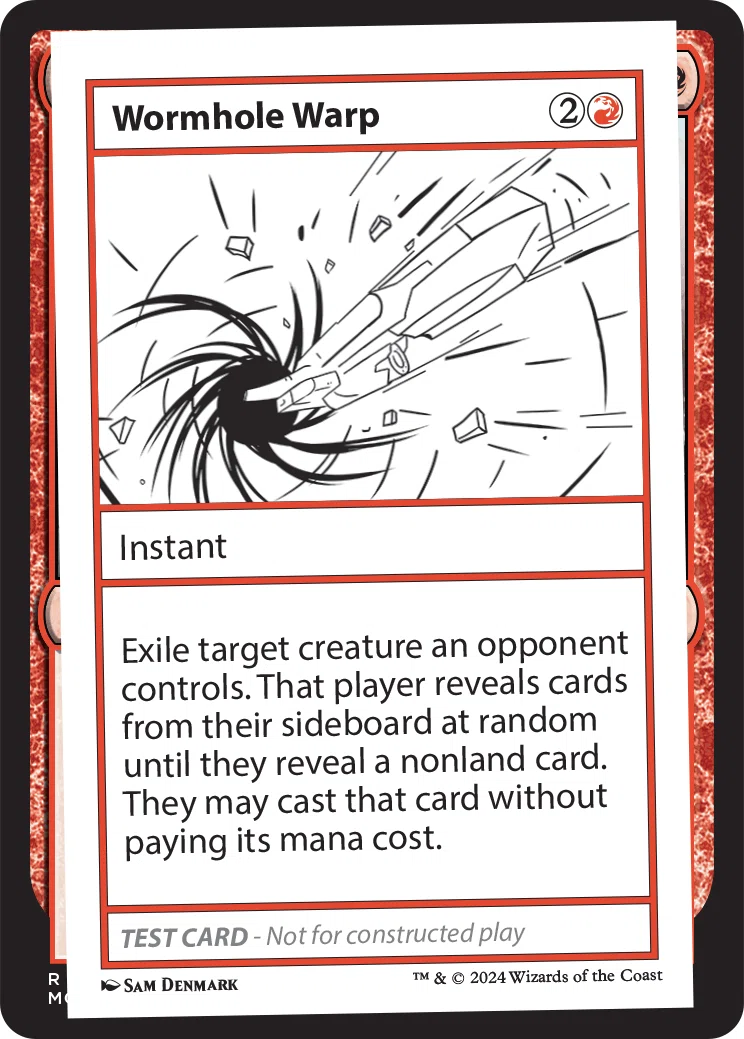 MTG】【赤】ミステリーブースター2のプレイテスト・カードを見ていこう