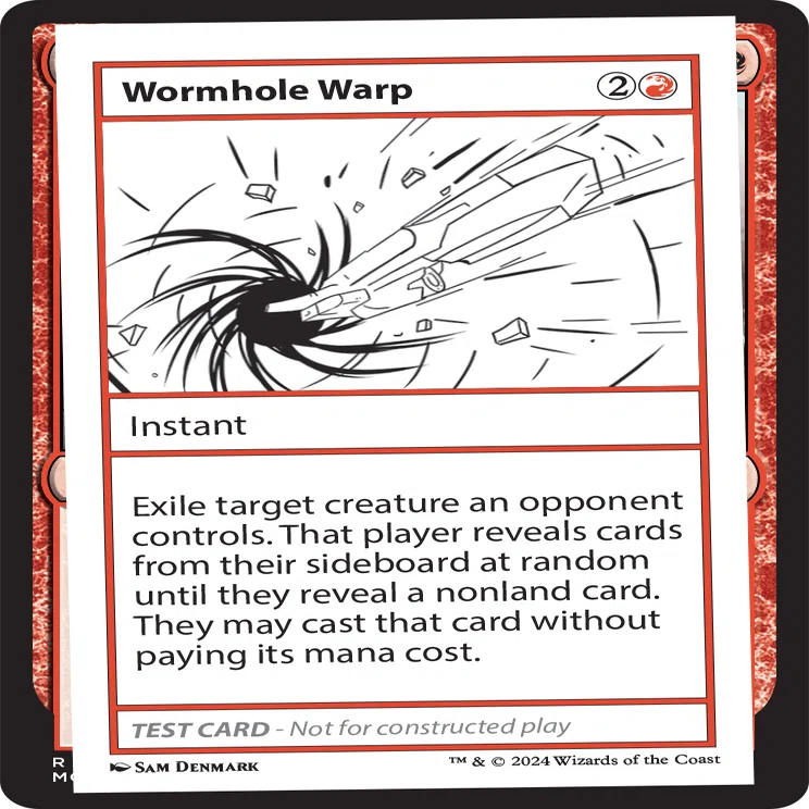 MTG】【赤】ミステリーブースター2のプレイテスト・カードを見ていこう