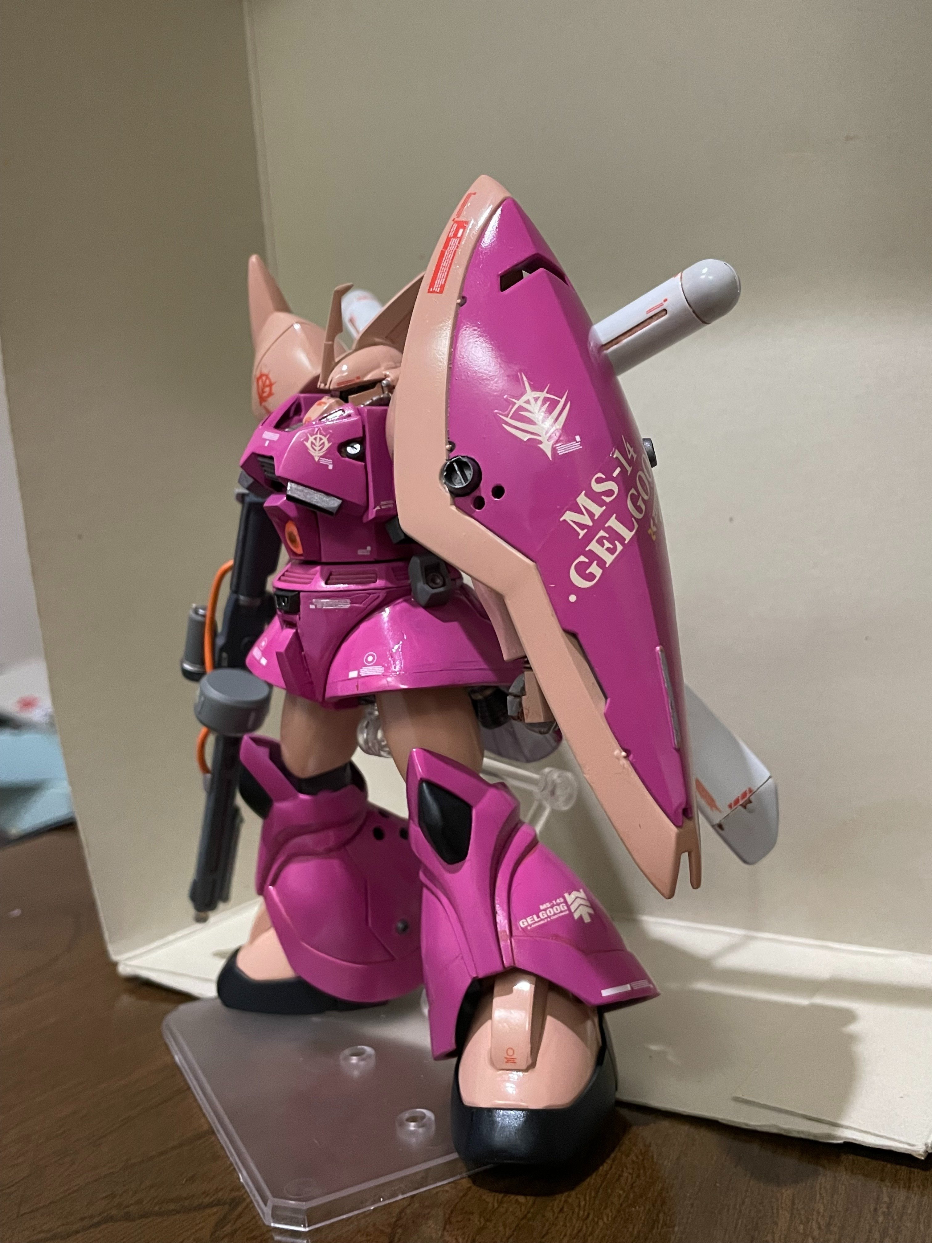 1/144ゲルググマリーネシーマカスタムをつくってみた｜こねこなめこ