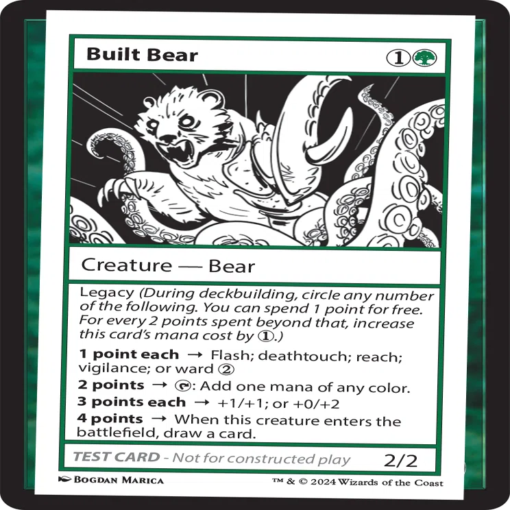 MTG】【緑】ミステリーブースター2のプレイテスト・カードを見ていこう