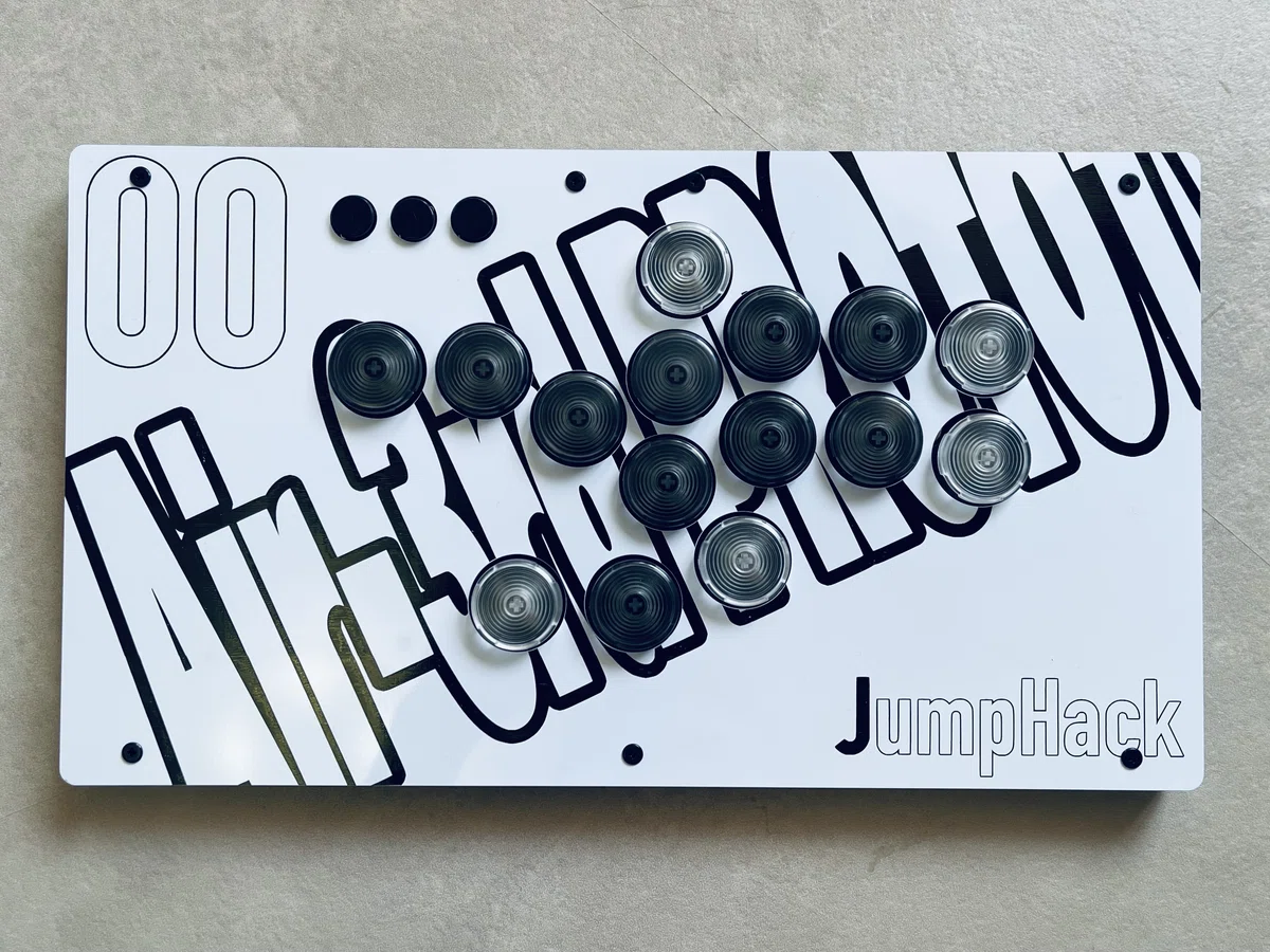 Jumphack air(第3世代) レバーレス ガンメタリック PC版（碧井工房 