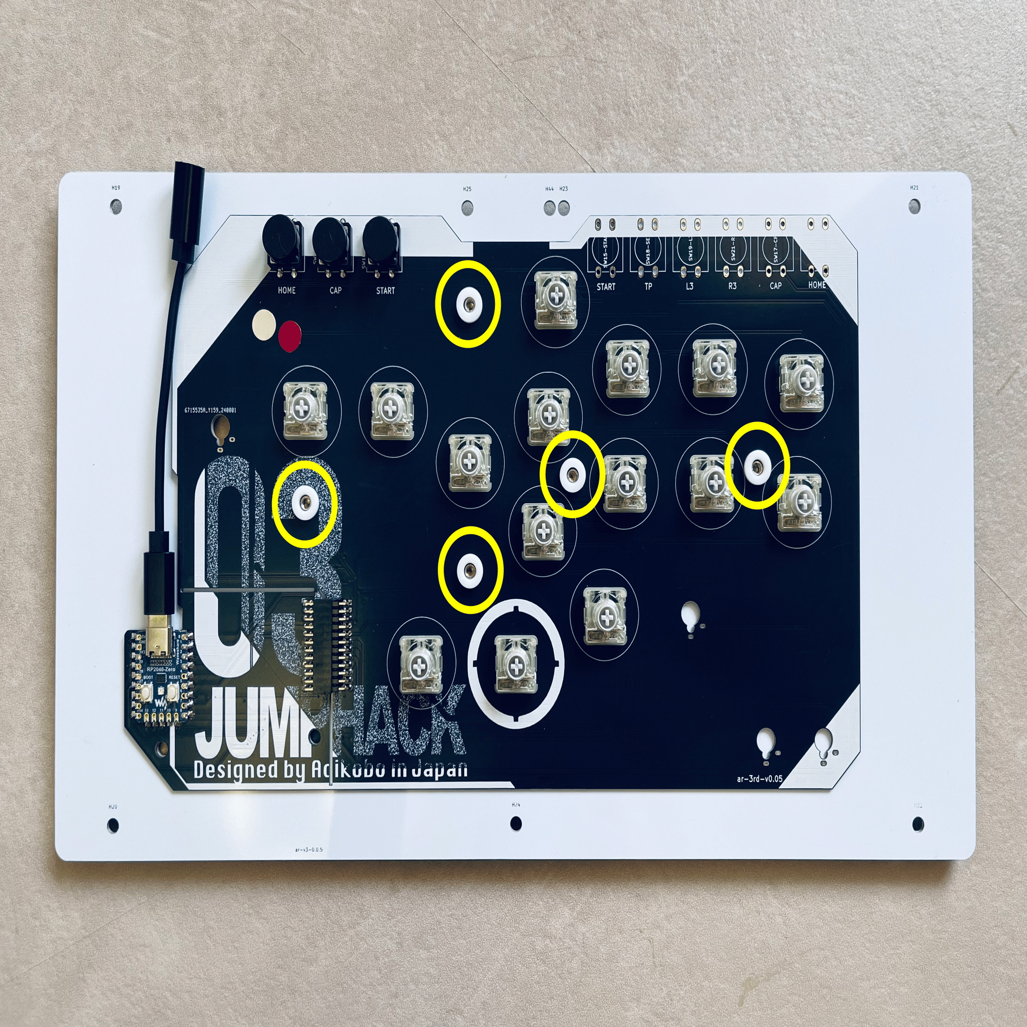 碧井工房JumpHack Air（第3世代）自作キット組み立て方法（2024年8月
