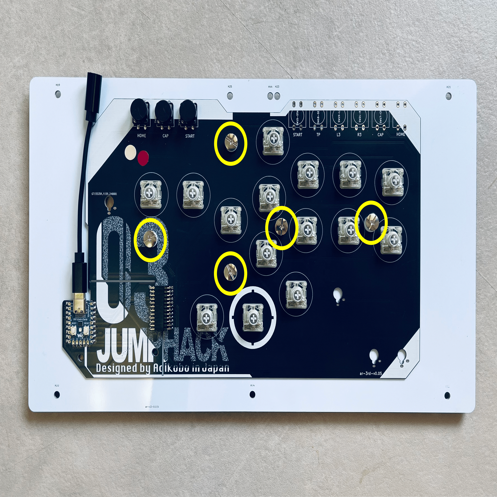 碧井工房JumpHack Air（第3世代）自作キット組み立て方法（2024年8月