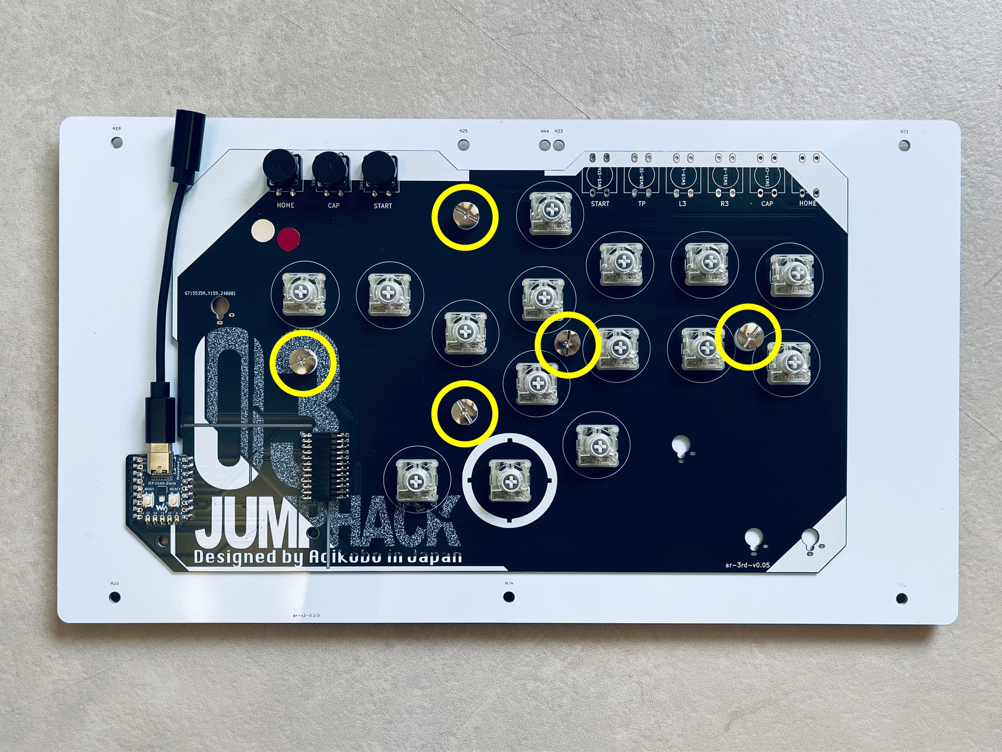 碧井工房JumpHack Air(第3世代)自作キット組み立て方法(2024年8月 碧井工房JumpHack Air(第3世代)自作キット組み立て方法(2024年8月