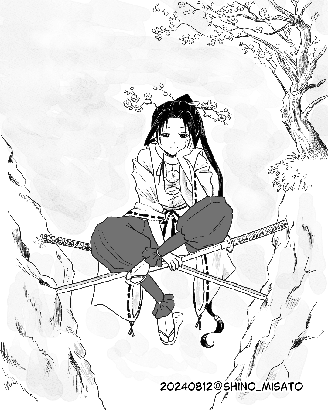 若君の模写その3｜りん🍀