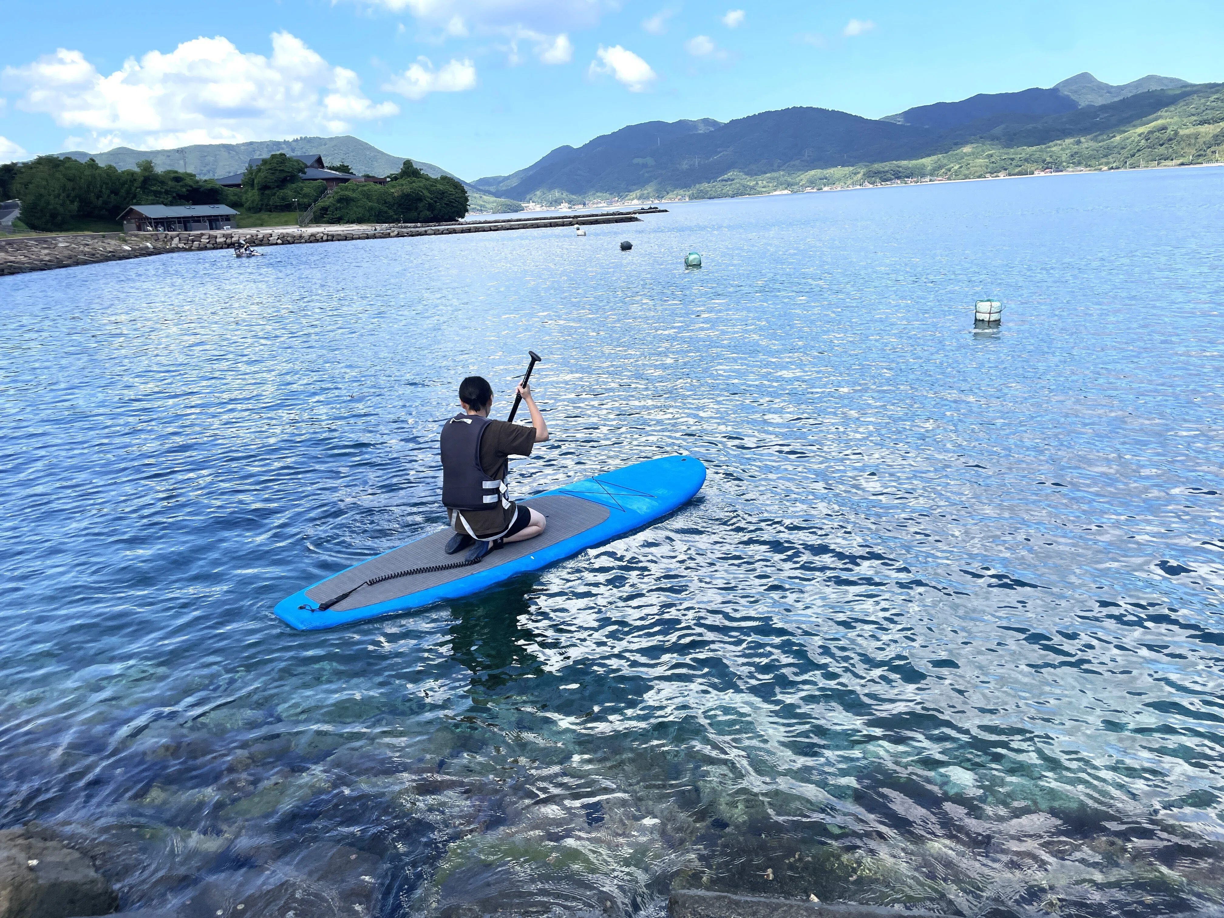 海士町の夏の海レジャーをTADAYOIで！流行りの「サップ」を体験｜ない