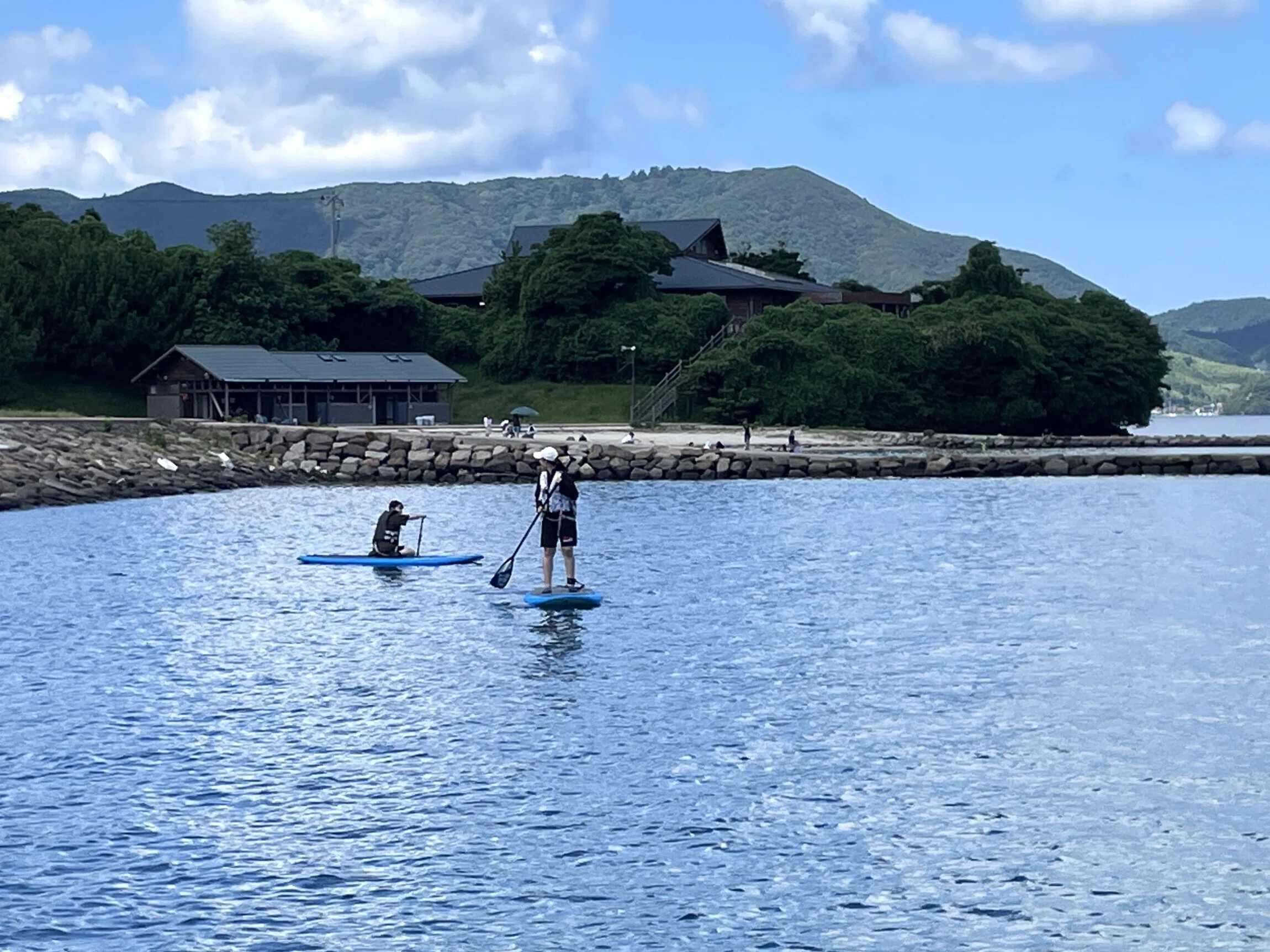 海士町の夏の海レジャーをTADAYOIで！流行りの「サップ」を体験｜ない