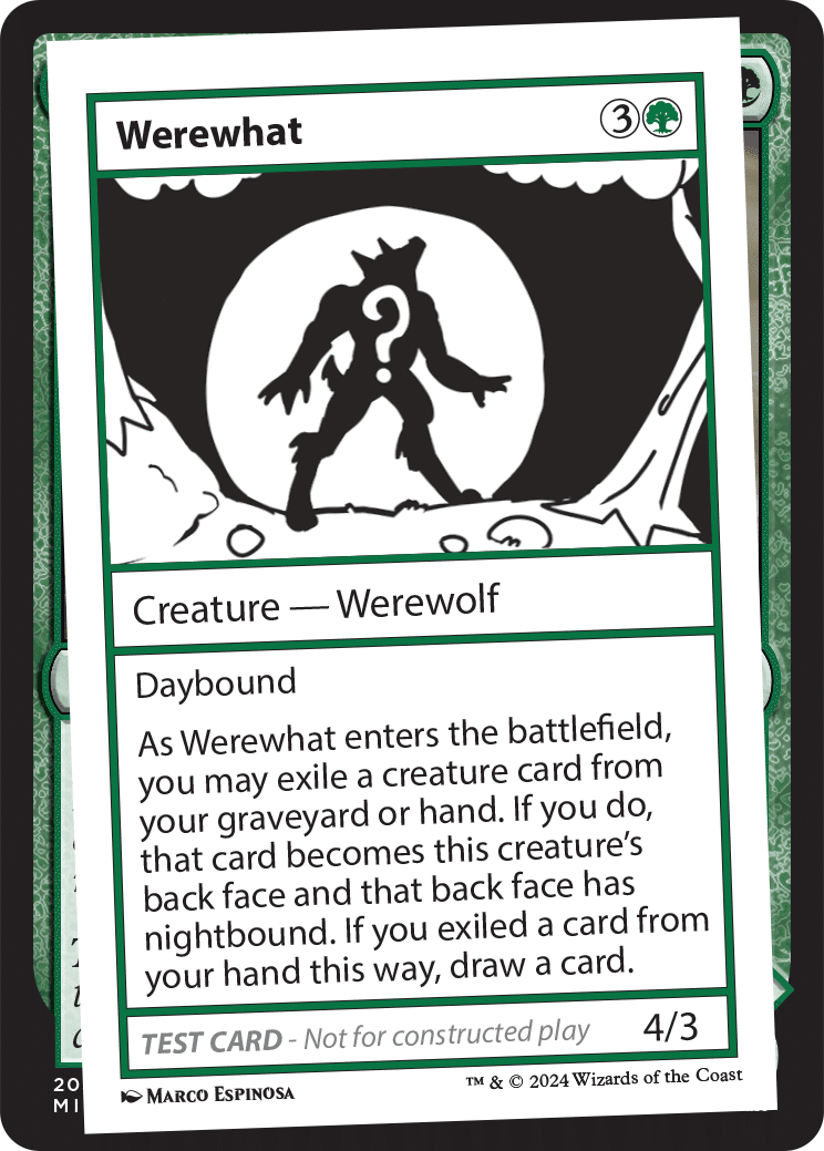 MTG】【緑】ミステリーブースター2のプレイテスト・カードを見 MTG】【緑】ミステリーブースター2のプレイテスト・カードを見