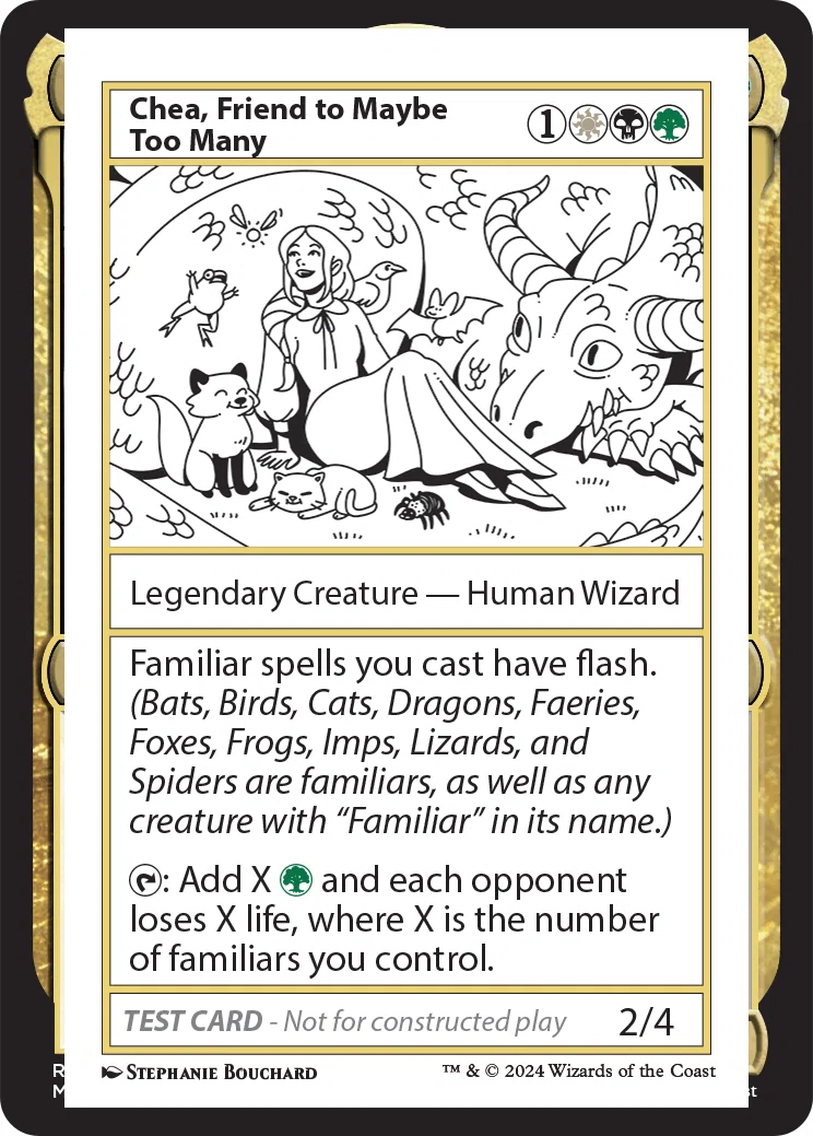 MTG】【多色】ミステリーブースター2のプレイテスト・カードを見てい
