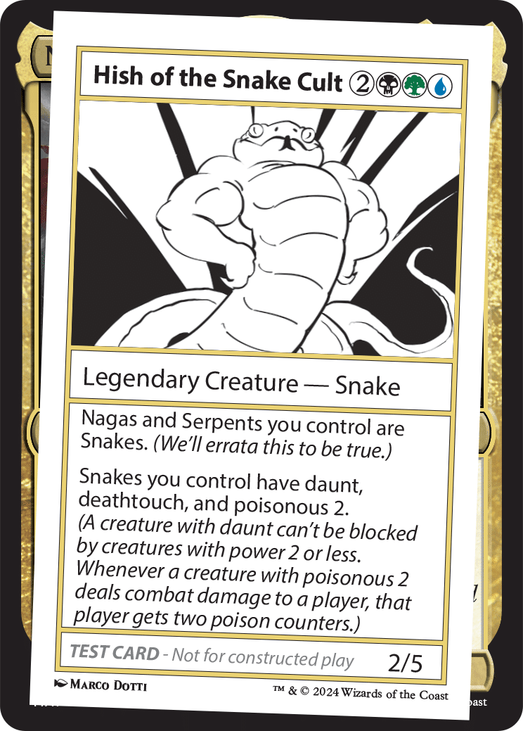 MTG】【多色】ミステリーブースター2のプレイテスト・カードを見