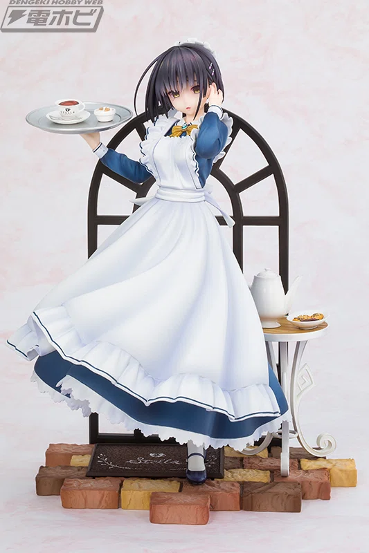 【新品未開封】 喫茶ステラと死神の蝶 四季ナツメ 1/7 フィギュア 喫茶ステラと死神の蝶』より、四季ナツメが喫茶ステラの制服姿で