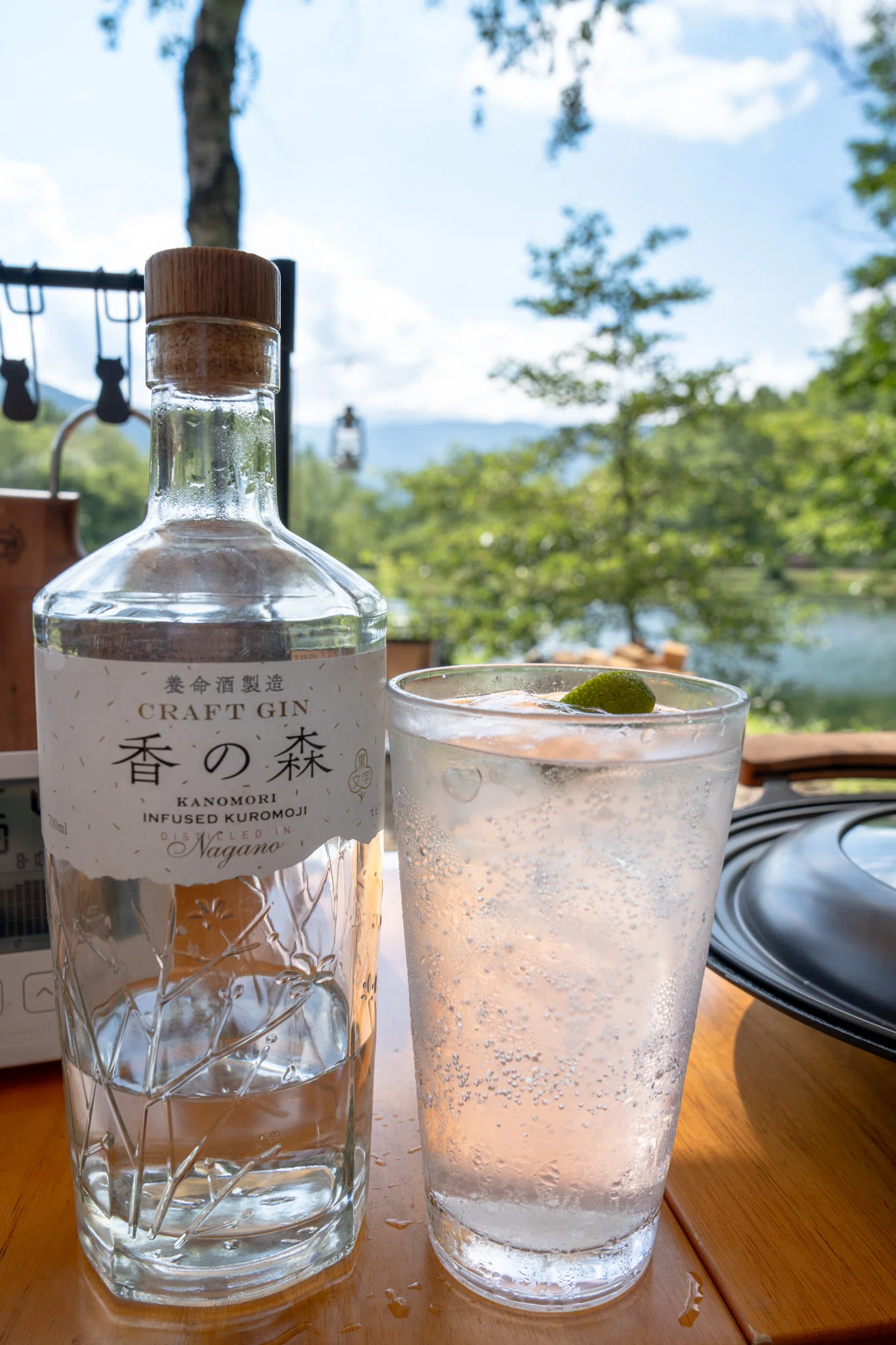 夏の星を期待したソロキャン -ジンを楽しむ昼-｜Xinn