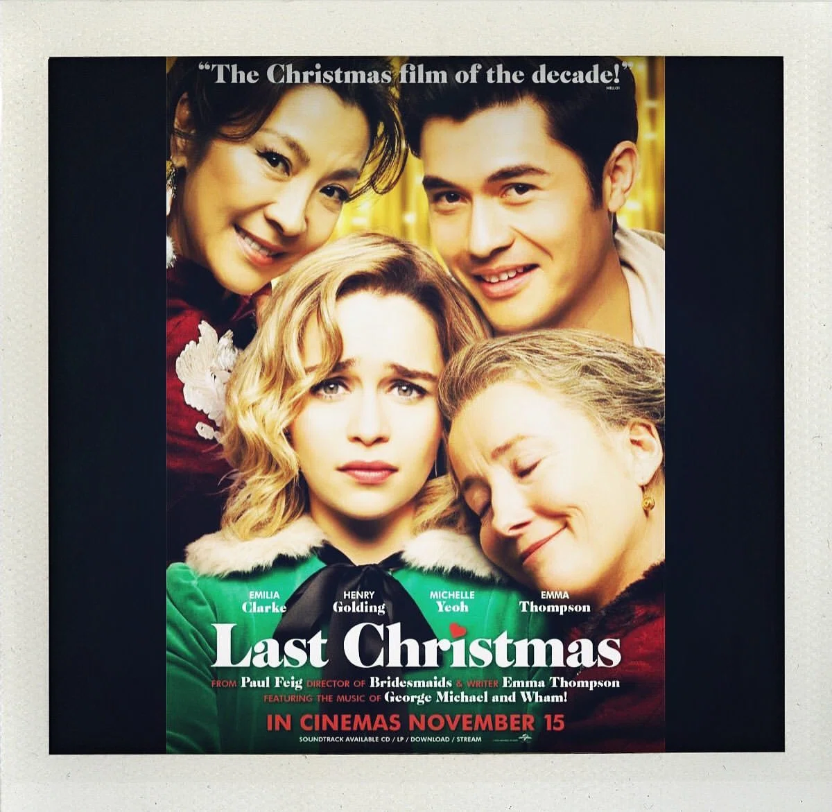 映画『ラスト・クリスマス』感想｜ashimama22