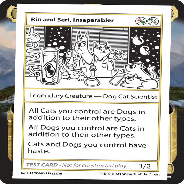 MTG】【多色】ミステリーブースター2のプレイテスト・カードを見てい