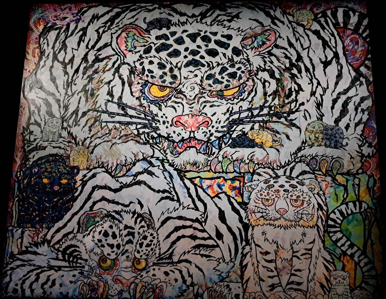 鑑定品 村上隆 もののけ京都 White Tiger - chang 白虎ちゃん 村上隆 もののけ京都 チケット限定版 白虎ちゃん SR 日本語