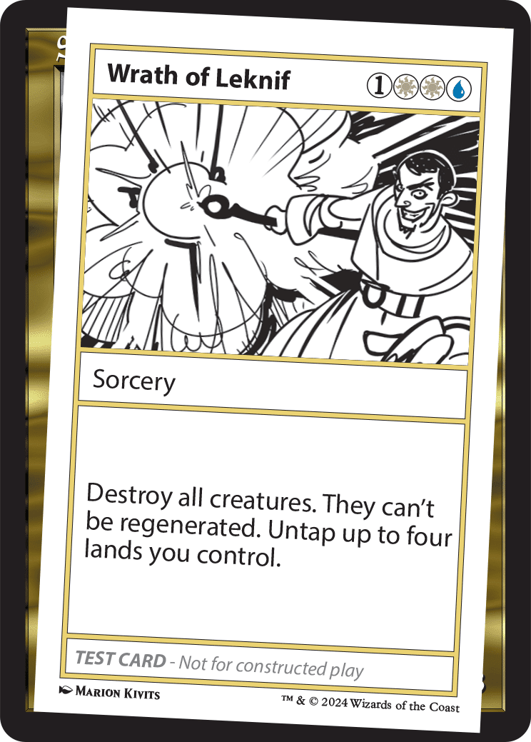 MTG】【多色】ミステリーブースター2のプレイテスト・カードを見