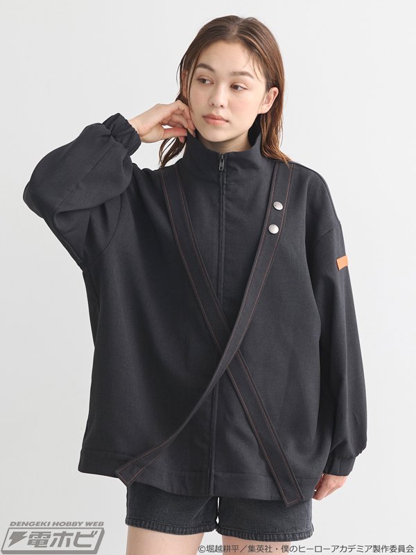 轟焦凍をイメージしたアイテムの着用例。 - ヒロアカ×earthの