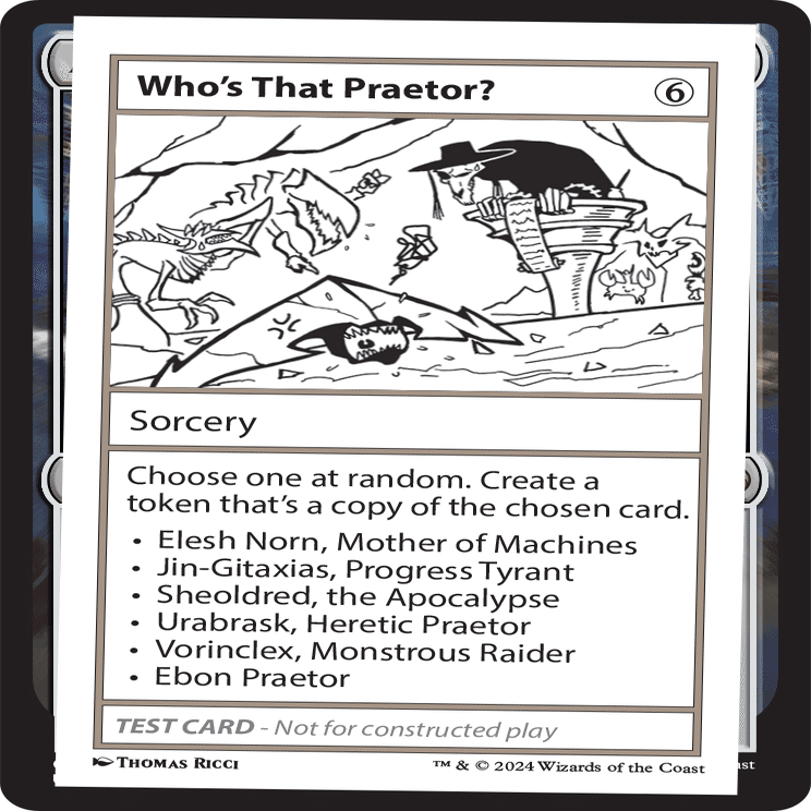 MTG】【無色】ミステリーブースター2のプレイテスト・カードを見てい