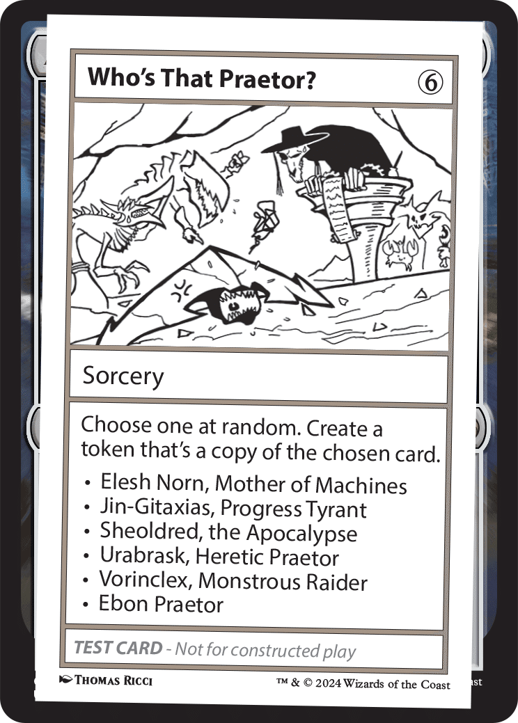 MTG】【無色】ミステリーブースター2のプレイテスト・カードを見