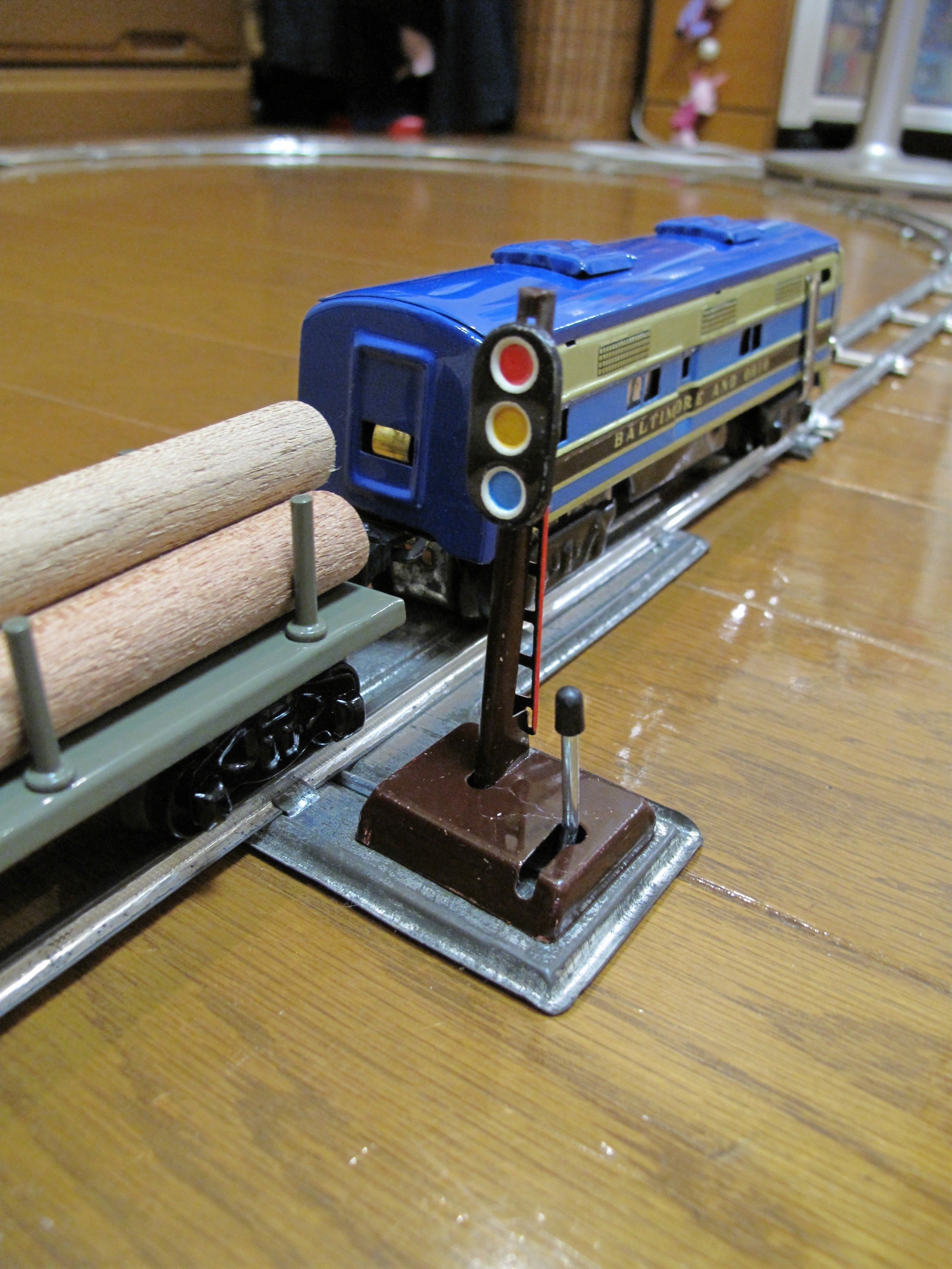 お盆のお迎えとお帰りはブリキのボルチモア&オハイオ鉄道で お盆のお迎えとお帰りはブリキのボルチモア&オハイオ鉄道で