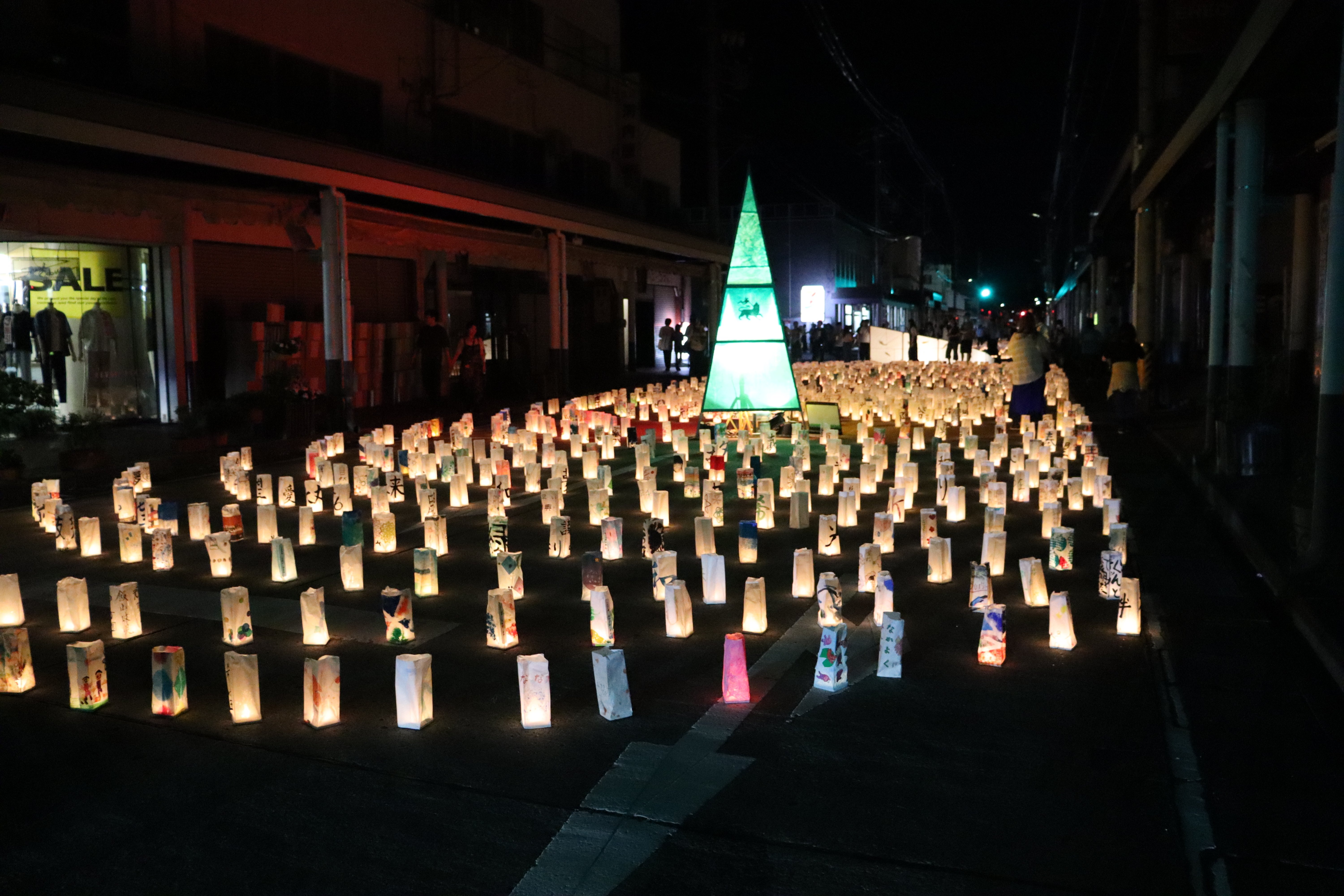 いいやま灯篭まつり訪問記｜鮫サメ子