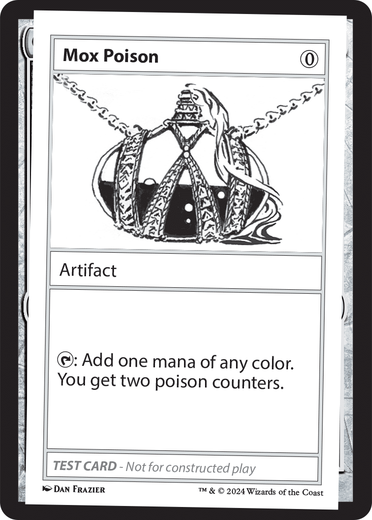 全国どこでも送料無料！ MTG】【無色】ミステリーブースター2のプレイテスト・カードを見 マジック：ザ・ギャザリング