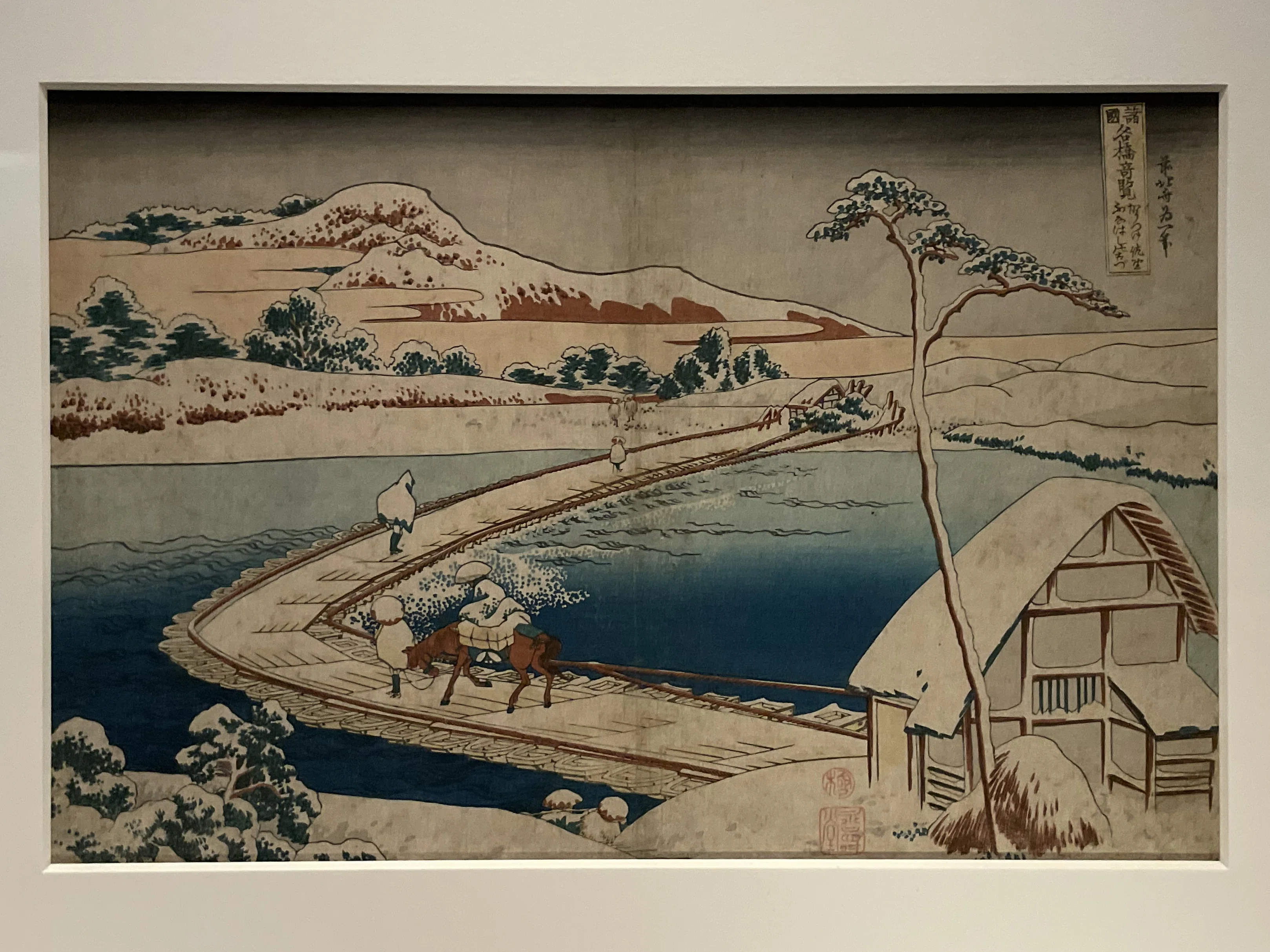 今季のトーハク「浮世絵の部屋」のテーマは……『北斎の変遷を見る』っ