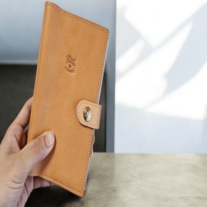 NEW手帳きたー！IL BISONTEミニ6サイズ・ヌメ🌟｜たけちよ