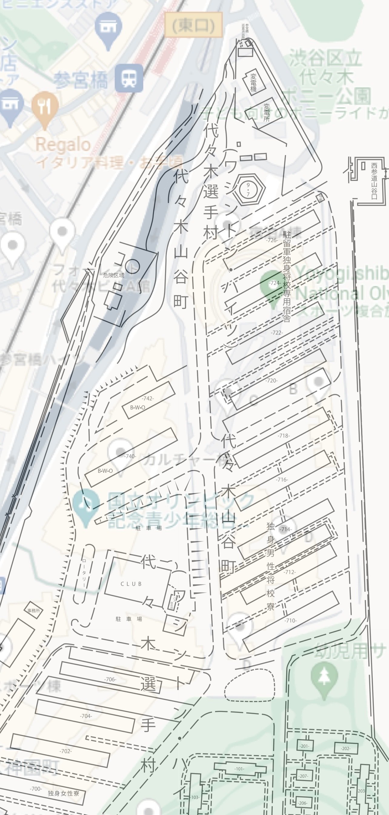 渋谷の歴史 vol.10「渋谷にあったアメリカ：ワシントン・ハイツの地図